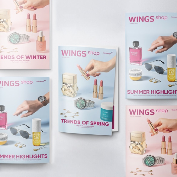 Eurowings WINGS shop Case